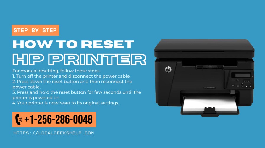 How To Reset Hp Printer